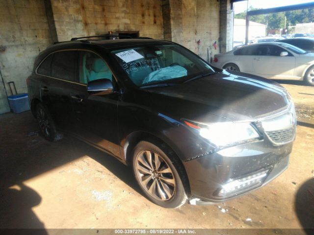 ACURA MDX 2014 5fryd4h47eb019450