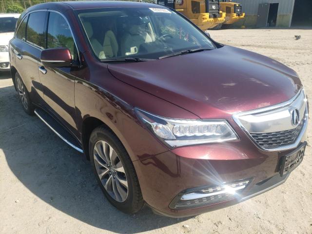 ACURA MDX TECHNO 2014 5fryd4h47eb030111