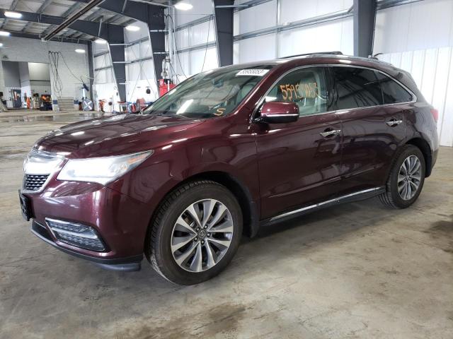 ACURA MDX TECHNO 2014 5fryd4h47eb044803