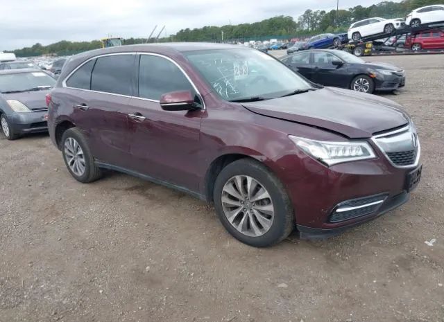 ACURA MDX 2014 5fryd4h47eb049855