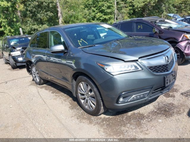 ACURA MDX 2015 5fryd4h47fb001614