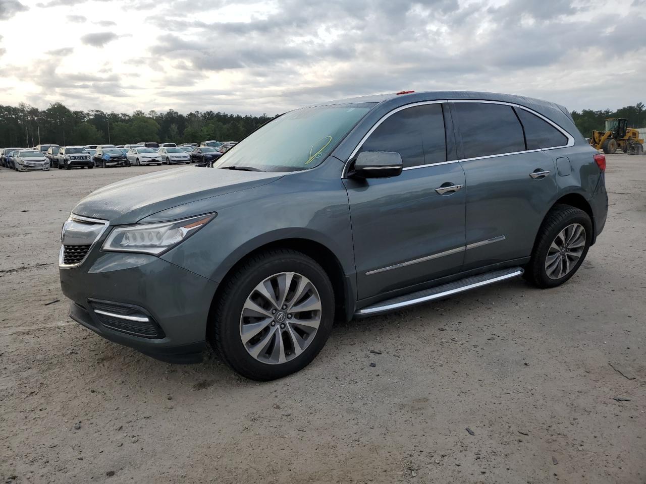 ACURA MDX 2015 5fryd4h47fb001631