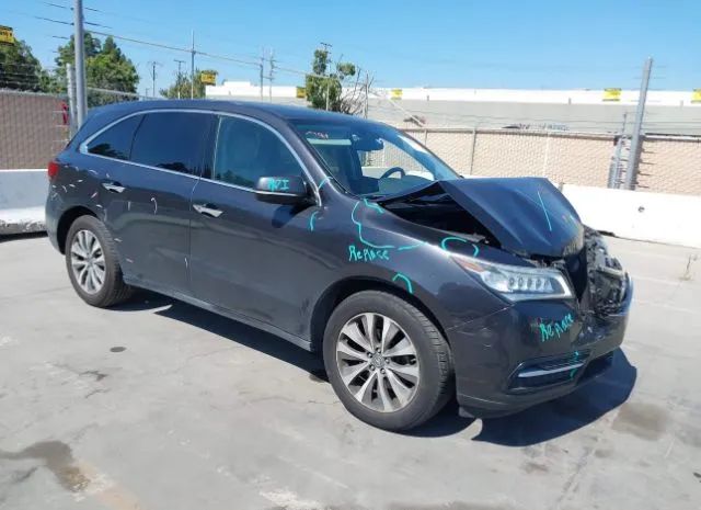 ACURA MDX 2015 5fryd4h47fb007624