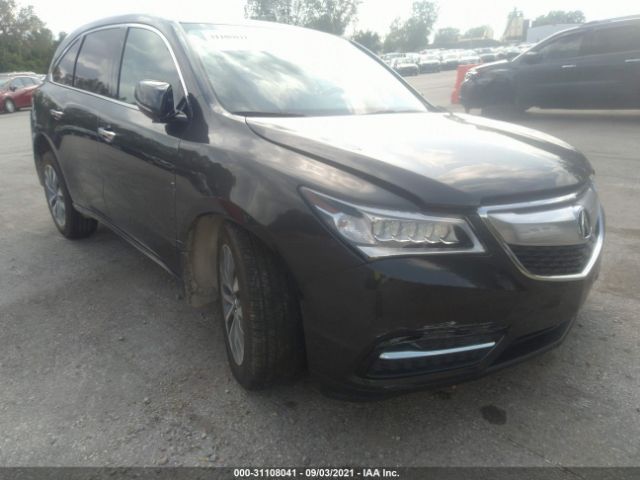 ACURA MDX 2015 5fryd4h47fb008434