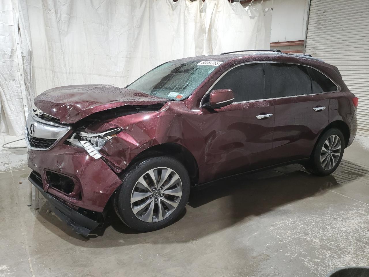 ACURA MDX 2015 5fryd4h47fb010345