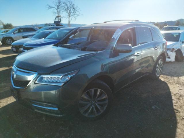 ACURA MDX TECHNO 2015 5fryd4h47fb010541