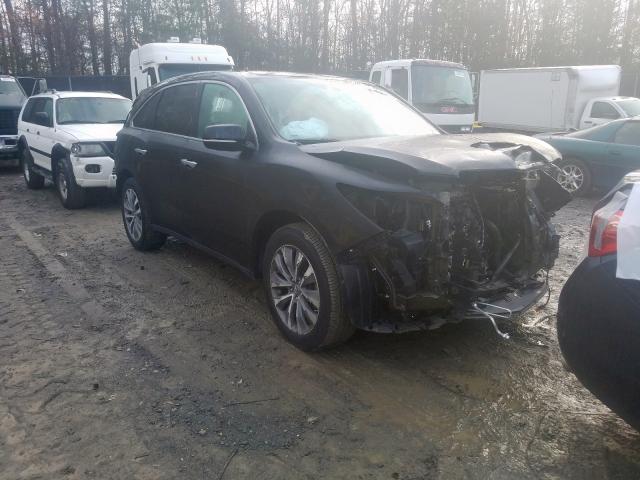 ACURA MDX TECHNO 2015 5fryd4h47fb014248