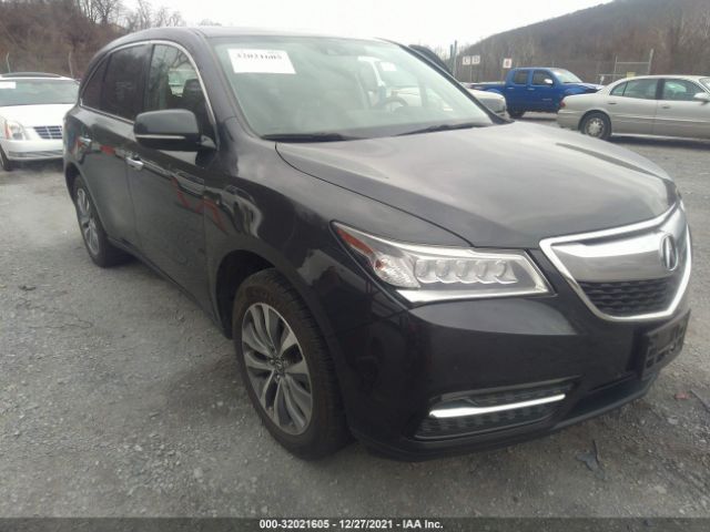 ACURA MDX 2015 5fryd4h47fb018980