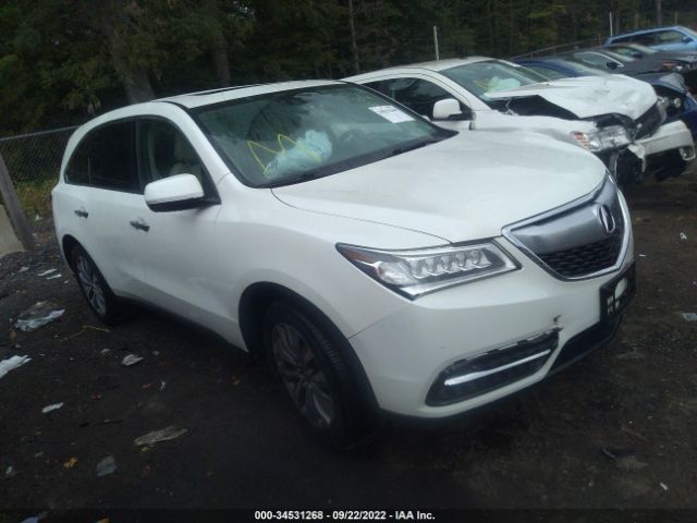 ACURA MDX 2015 5fryd4h47fb021250