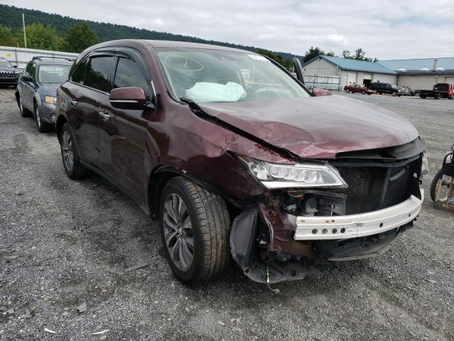 ACURA MDX TECHNO 2015 5fryd4h47fb033057