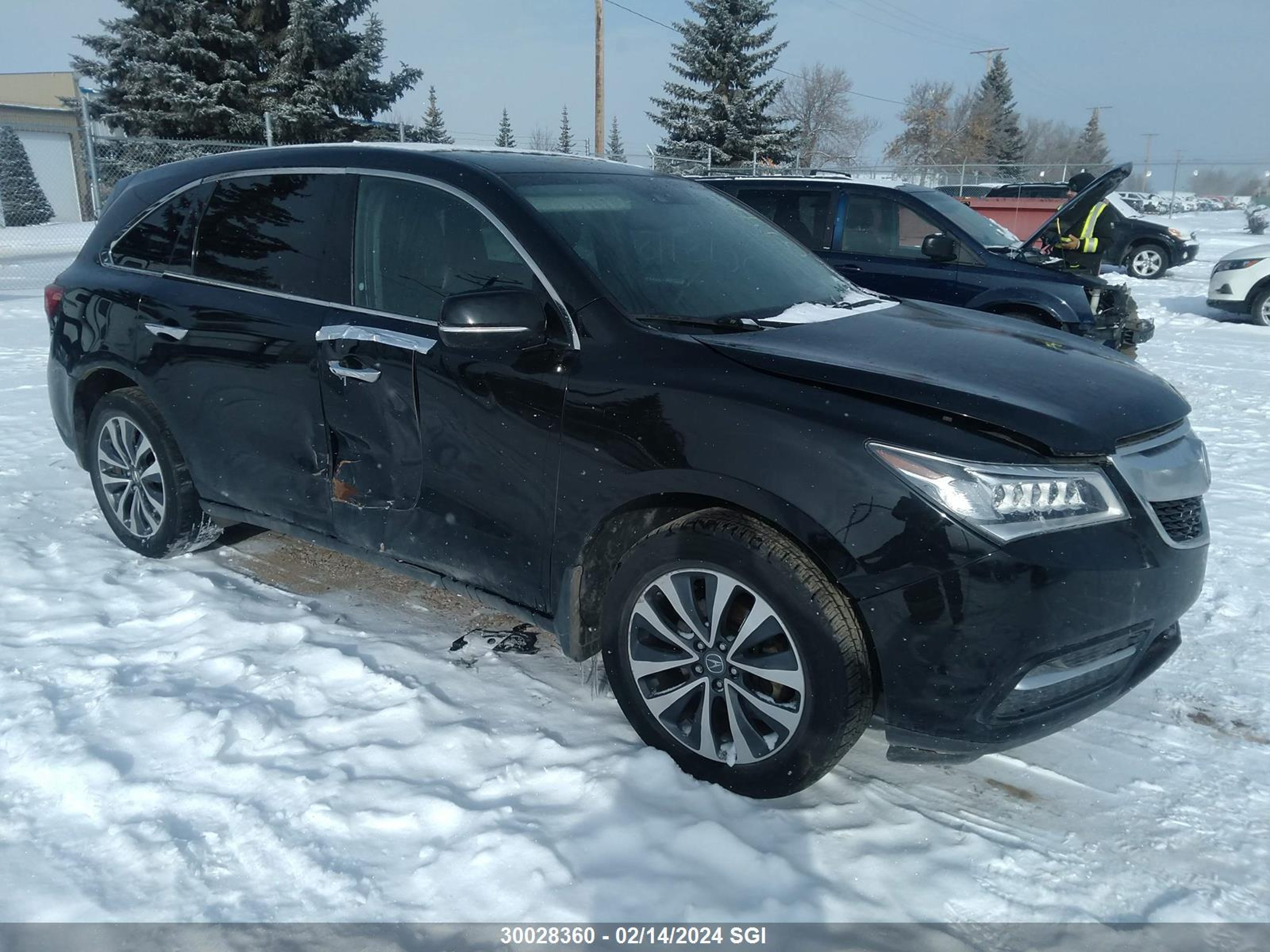 ACURA MDX 2015 5fryd4h47fb501479