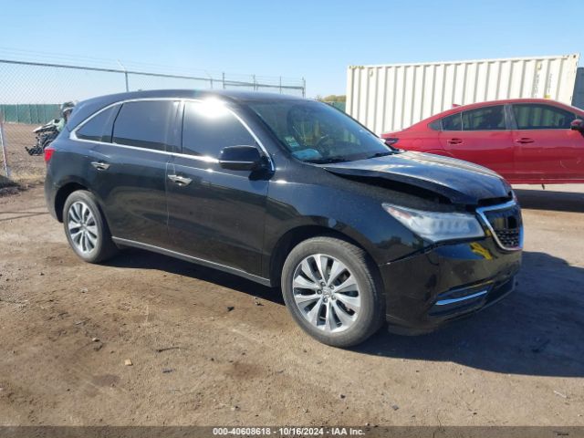 ACURA MDX 2016 5fryd4h47gb005776