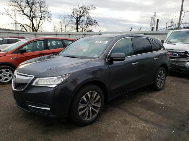 ACURA MDX TECHNO 2016 5fryd4h47gb013649