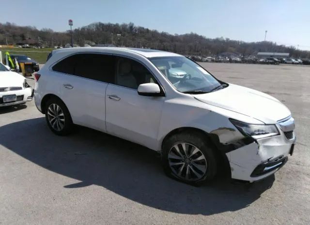 ACURA MDX 2016 5fryd4h47gb014574