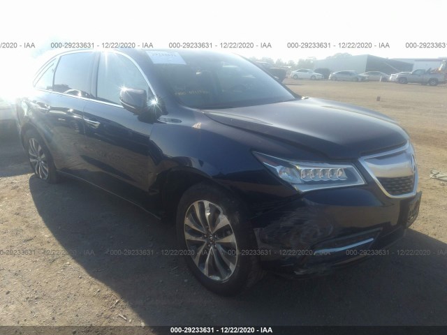 ACURA MDX 2016 5fryd4h47gb015577