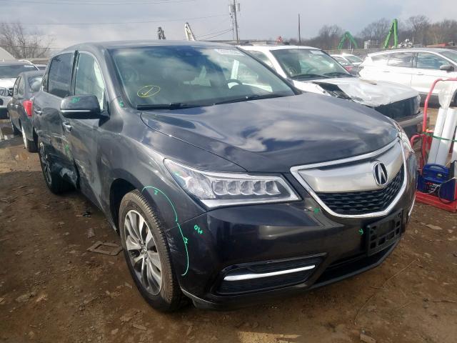 ACURA MDX TECHNO 2016 5fryd4h47gb036056