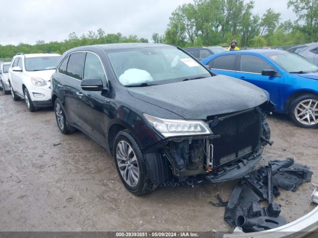 ACURA MDX 2016 5fryd4h47gb050264