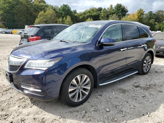 ACURA MDX 2016 5fryd4h47gb060907