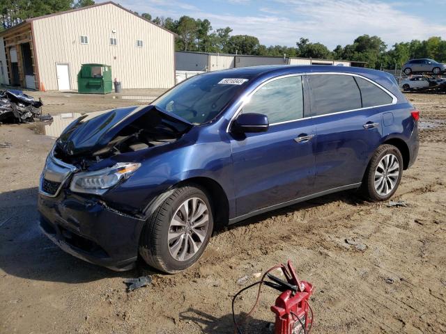 ACURA MDX TECHNO 2016 5fryd4h47gb062270