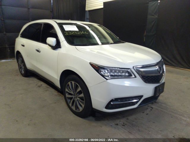 ACURA MDX 2014 5fryd4h48eb015620