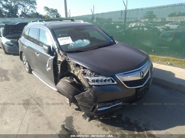 ACURA MDX 2014 5fryd4h48eb016265