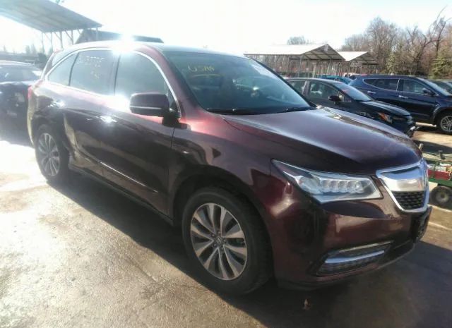 ACURA MDX 2014 5fryd4h48eb023300