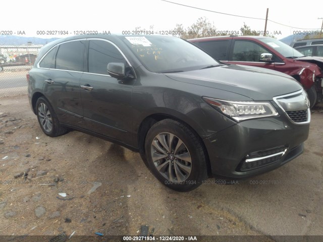 ACURA MDX 2014 5fryd4h48eb030716