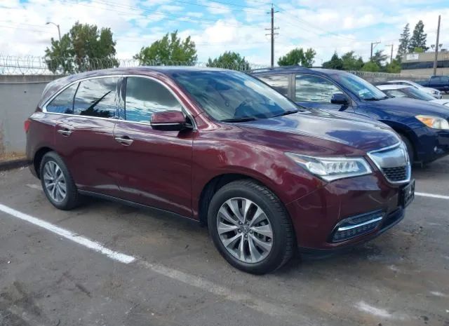 ACURA MDX 2014 5fryd4h48eb031784