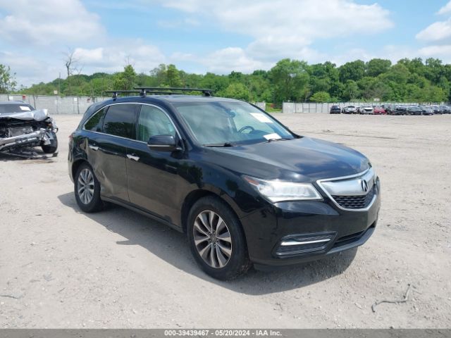 ACURA MDX 2014 5fryd4h48eb035656