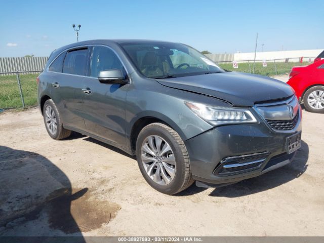 ACURA MDX 2014 5fryd4h48eb049489