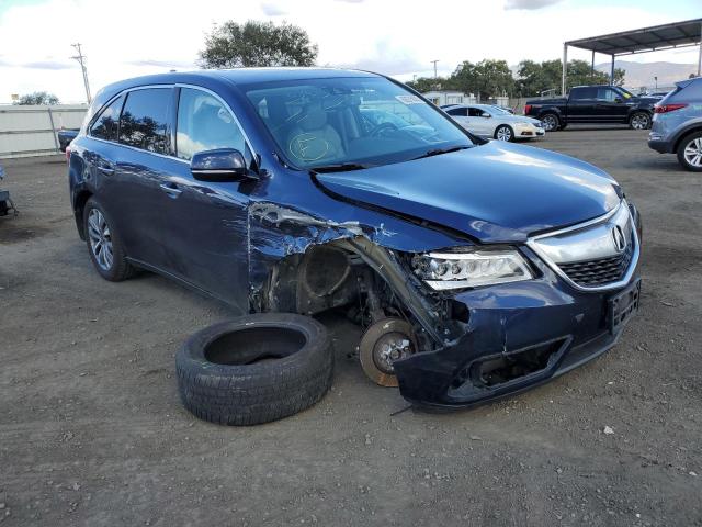 ACURA MDX TECHNO 2015 5fryd4h48fb007745