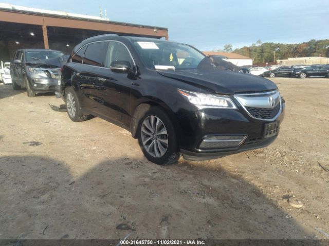 ACURA MDX 2015 5fryd4h48fb009138