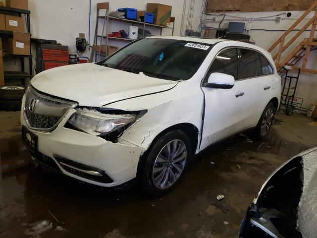 ACURA MDX TECHNO 2016 5fryd4h48gb022215