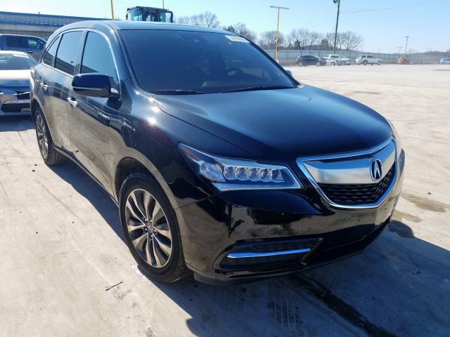 ACURA MDX TECHNO 2016 5fryd4h48gb045817