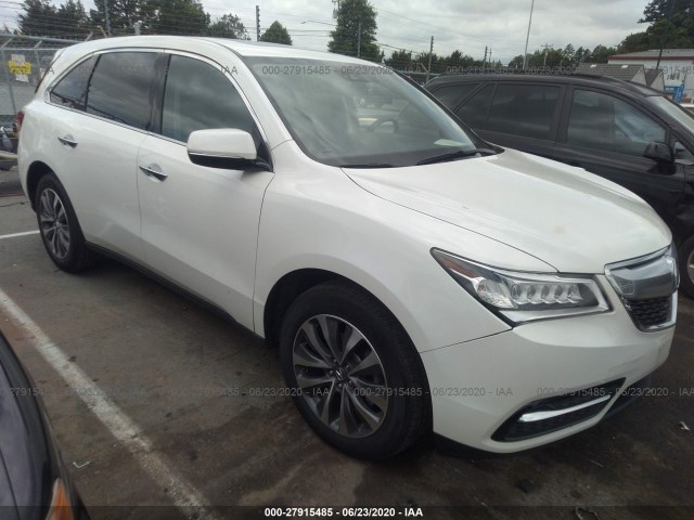 ACURA MDX 2016 5fryd4h48gb054999