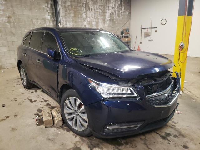 ACURA MDX TECHNO 2016 5fryd4h48gb060852