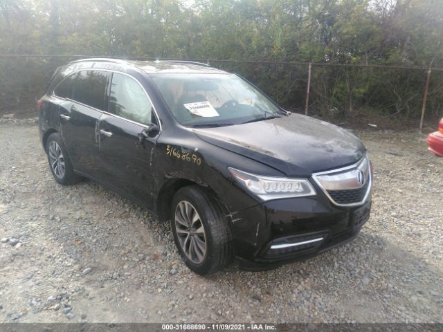 ACURA MDX 2014 5fryd4h49eb001578