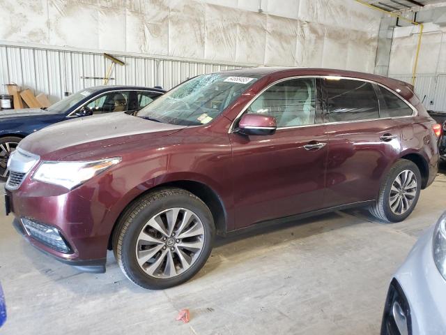 ACURA MDX TECHNO 2014 5fryd4h49eb007817