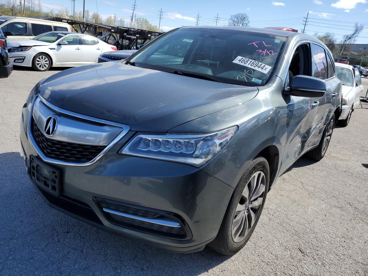 ACURA MDX 2014 5fryd4h49eb011432