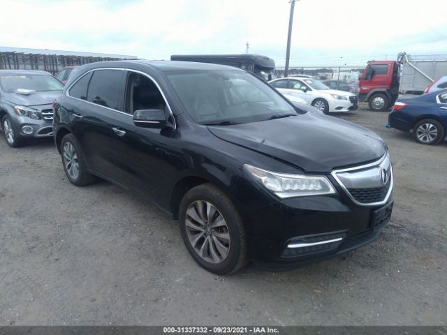 ACURA MDX 2014 5fryd4h49eb023113