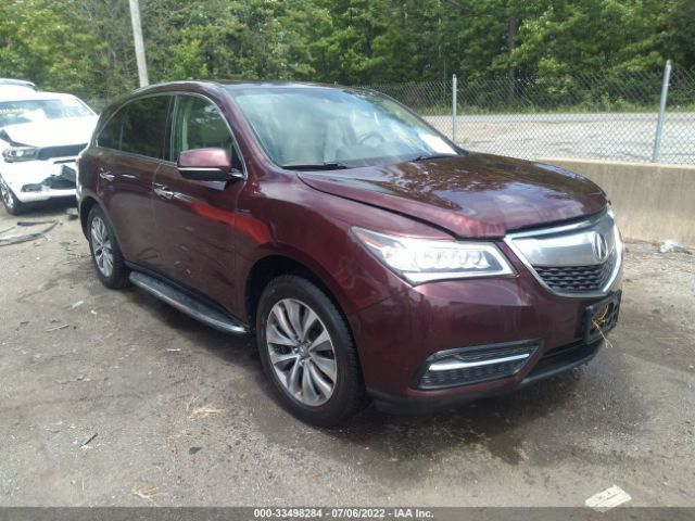 ACURA MDX 2014 5fryd4h49eb044799