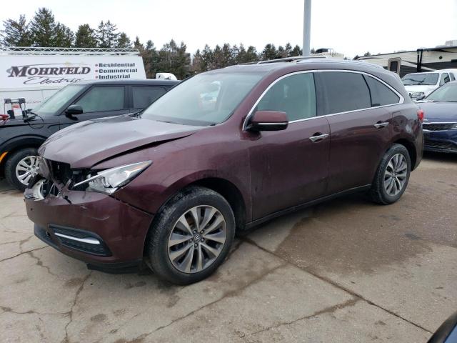 ACURA MDX 2015 5fryd4h49fb001257