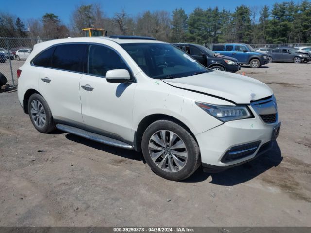 ACURA MDX 2015 5fryd4h49fb008158