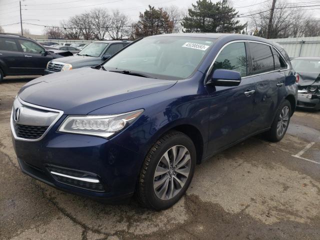 ACURA MDX TECHNO 2015 5fryd4h49fb009374