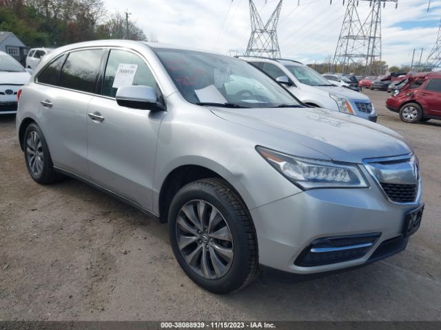 ACURA MDX 2015 5fryd4h49fb013392