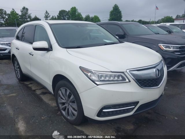 ACURA MDX 2015 5fryd4h49fb014476