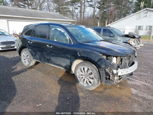 ACURA MDX 2015 5fryd4h49fb019760