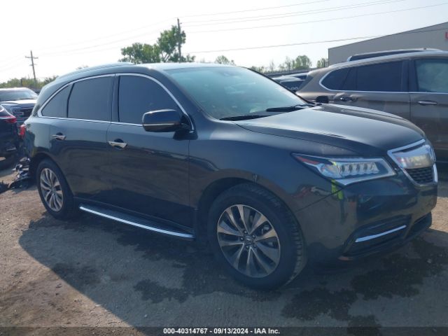 ACURA MDX 2015 5fryd4h49fb020343