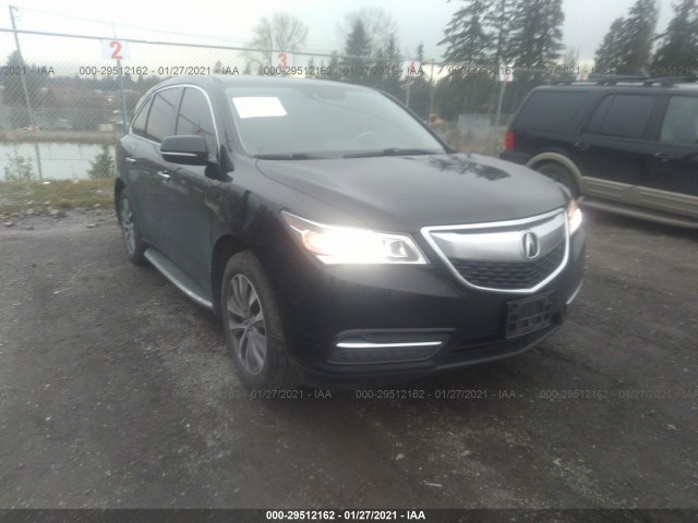 ACURA MDX 2015 5fryd4h49fb021766