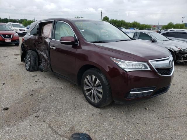 ACURA MDX TECHNO 2015 5fryd4h49fb027664